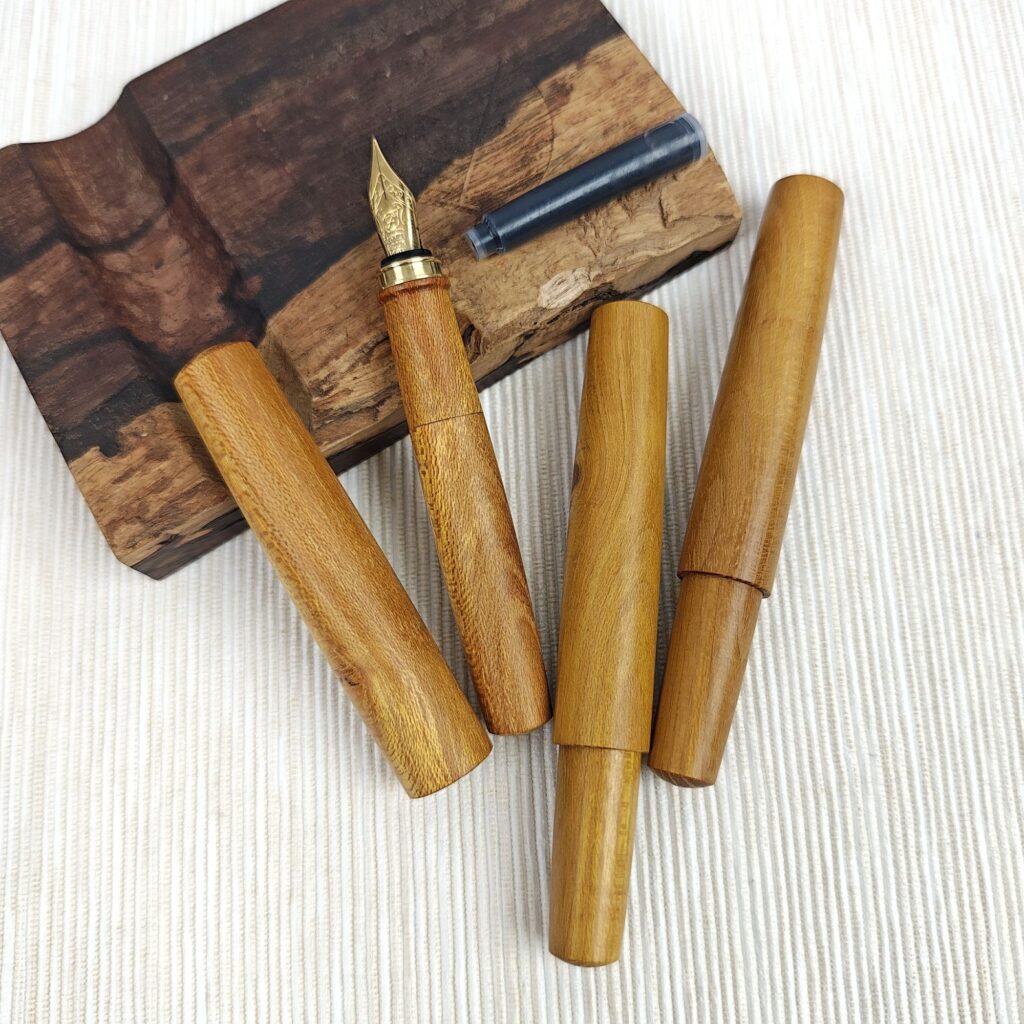 Golden Wood Fountain Pens: The Warm Glow That Surprised Everyone